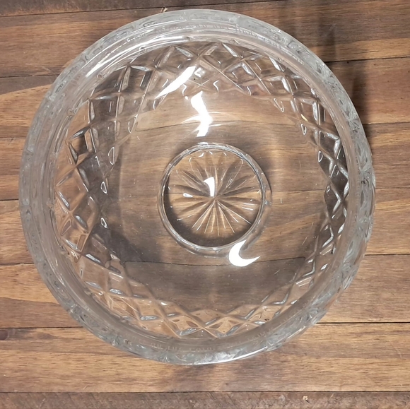 Vintage Waterford Crystal Lismore Etched Bible Verse Bowl - Picture 6 of 8